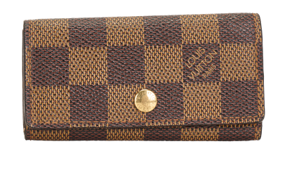Louis Vuitton Key Pouch, &pound;160, Accessories, Brown, Canvas, Front view